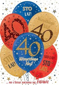 Obrazek Karnet A5 40 Balony