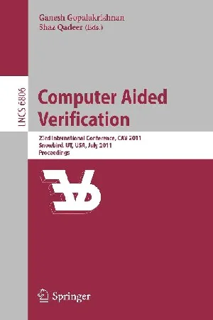 Picture of COMPUTER AIDED VERIFICATION