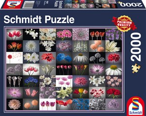 Obrazek Puzzle Schmidt 2000 Kwiatowe inspiracje