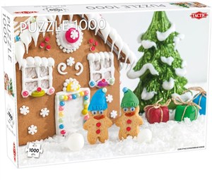 Obrazek Puzzle Christmas gingerbread house 1000