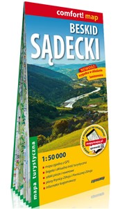 Picture of Beskid Sądecki laminowana mapa turystyczna 1:50 000