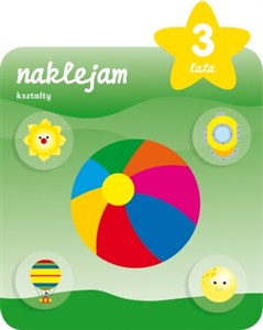 Obrazek Naklejam kształty 3 lata