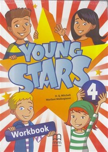 Obrazek Young Stars 4 Workbook (Includes Cd-Rom)