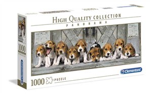 Obrazek Puzzle Panorama High Quality Collection Beagles 1000