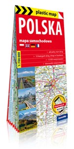Obrazek Polska foliowana mapa samochodowa 1:700 000
