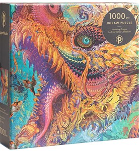 Picture of Puzzle 1000 elementów Paperblanks Humming Dragon Puzzle