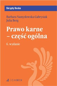 Picture of Prawo karne - część ogólna