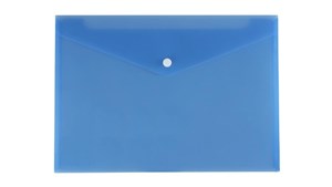 Obrazek Teczka koperta A4 satyna niebieska