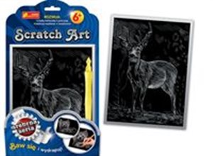 Picture of Scratch Art Jeleń