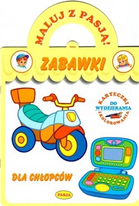 Picture of Maluj z Pasją  Zabawki dla chłopców