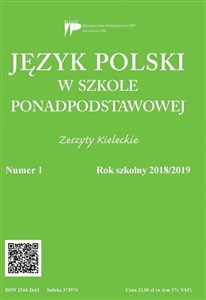 Picture of Język polski w szkole ponadpodst. nr 1 2018/2019