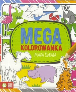 Picture of Megakolorowanka. Mapa świata w.2