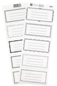 Picture of Naklejki na zeszyty No Name - Dziewczynka