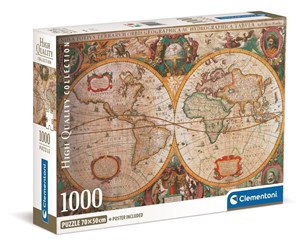 Obrazek Puzzle 1000 compact mappa antica