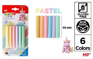 Obrazek Plastelina 6 kolorów pastel