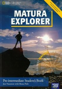 Picture of Matura Explorer Pre-intermediate Student's Book z płytą CD Poziom A2/B1. Szkoła ponadgimnazjalna