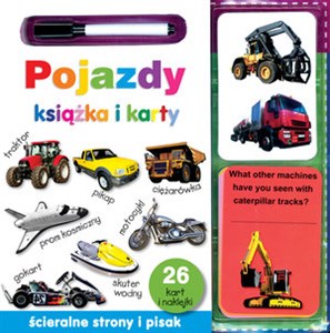 Picture of Pojazdy Książka i karty ścieralne