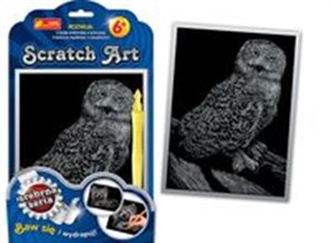 Obrazek Scratch Art Sowa