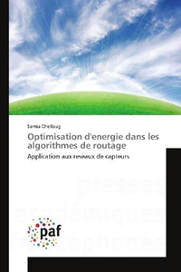 Picture of CHELLOUG, S: OPTIMISATION D'ENERGIE DANS LES ALGORITHMES DE