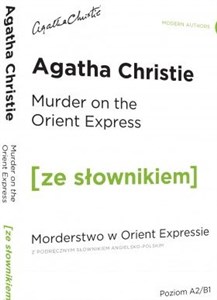 Obrazek Murder on the Orient Express Morderstwo w Orient Expressie z podręcznym słownikiem angielsko-polskim