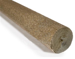 Obrazek Krepina 50x250cm 180g metalizowana złota jasna