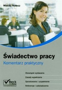 Obrazek Świadectwo pracy. Komentarz praktyczny