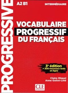 Obrazek Vocabulaire progressif intermediare livre +CD3ed A2 B1