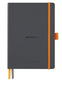 Obrazek Notes Rhodia Rhodiarama Goalbook titanium A5 w kropki Softcover