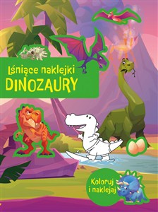 Obrazek Lśniące naklejki. Dinozaury