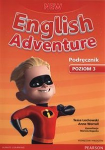Picture of New English Adventure 3 Podręcznik wieloletni + CD Szkoła podstawowa