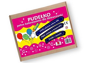 Picture of Pudełko pełne kolorowania dla dziewczynki