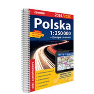 Picture of Polska atlas samochodowy 2024/25 1:250 000