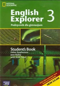 Picture of English Explorer 3 podręcznik z płytą CD zakres podstawowy i rozszerzony Gimnazjum
