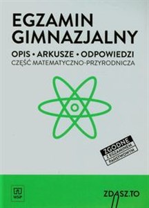 Obrazek Egzamin gimnazjalny Część matematyczno-przyrodnicza Opis Arkusze Odpowiedzi