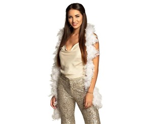 Obrazek Boa białe 180cm