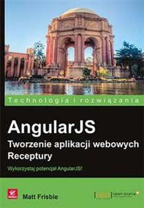 Picture of AngularJS Tworzenie aplikacji webowych Receptury