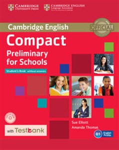 Picture of Compact Preliminary for Schools Student's Book without Answers + CD with Testbank