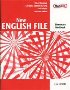 Picture of New English File Elementary Workbook Szkoły ponadgimnazjalne