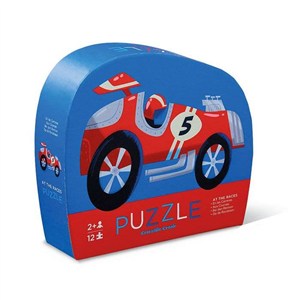 Picture of Puzzle 12 elementów samochód wyścigowy