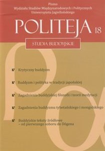 Picture of Politeja 18 4/2011 Studia buddyjskie