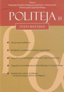 Obrazek Politeja 18 4/2011 Studia buddyjskie