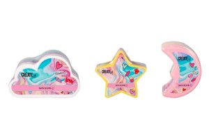 Obrazek Tęczowa bomba do kąpieli mix CREATE IT!