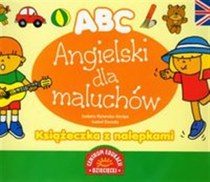 Picture of ABC Angielski dla maluchów Książeczka z nalepkami