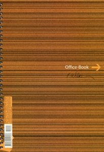 Obrazek Kołonotatnik A4 80 stron kratka mix okładek