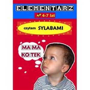 Picture of Elementarz 4-7 lat Czytam sylabami