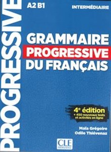 Obrazek Grammaire progressive niveau intermediaire A2 B1 +CD