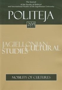 Picture of Politeja 20/1 (2/1/2012) Mobility of cultures