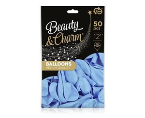 Obrazek Balony Beauty&Charm makaronowe 30cm 50szt