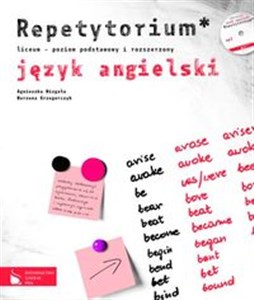 Picture of Język angielski Repetytorium z CD Liceum Poziom podstawowy i rozszerzony