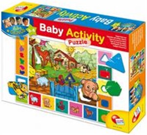 Obrazek Baby activity puzzle farma